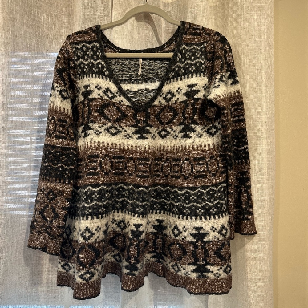 Free People winter sweater.